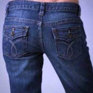 CK Lean Bootcut Sz 8